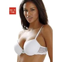 LASCANA Push-up-BH mit Bügel und Spitzenrücken, Dessous