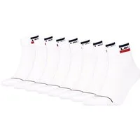 Levi's® Kurzsocken Mid Cut (4-Paar) mit weicher Frottee-Sohle