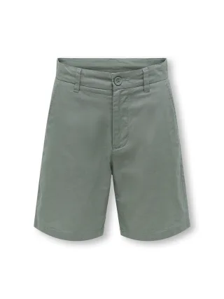 KIDS ONLY - -OSJINUS LOOSE LINEN 0580 SHORTS PNT Agave Green - Gr. - 146