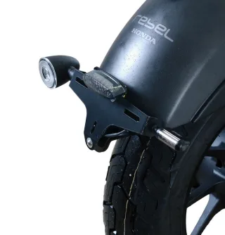 R&amp;G Kennzeichenhalter Heckumbau Honda CMX 500 Rebel Bj. 2020-2026 eintragungsfrei plug&amp;play
