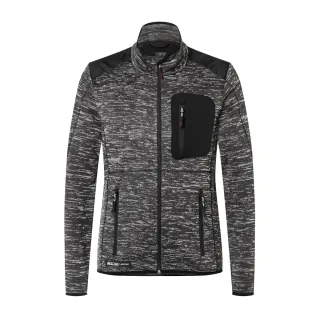 KÜBLER PULSE DAILY Strickjacke anthrazit/schwarz M - 1441 6335 04-9799-M