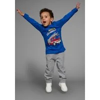 KIDSWORLD Langarmshirt Mit Feuerwehr-Druck: ACHTUNG LÖSCHEINSATZ Langarm, Basic-Passform, bedruckt, Rundhalsausschnitt