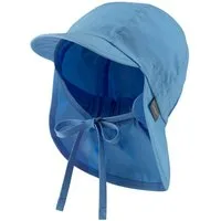 Sterntaler® Schirmmütze UV-Schutz 50+ Schirmmütze mit Nackenschutz uni (1-St) Mütze mit Nackenschutz aus UV-Popeline (Bio) unifarben