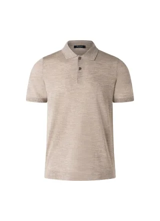 MAERZ Muenchen - Poloshirt, Knopf 1/2 Arm iced latte