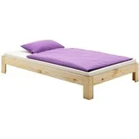 IDIMEX Futonbett THOMAS, Futonbett Einzelbett Doppelbett Holzbett Bettgestell Kiefer massiv ver