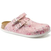 Birkenstock Clog Kay Superlauf, Birko-Flor, Flower Field Rose Pantolette