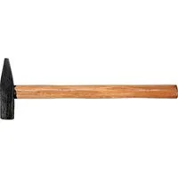 VOREL Hammer Schlosserhammer 100 g Stahlhammer Holzstiel Hammer Werkstatthammer (1-St)
