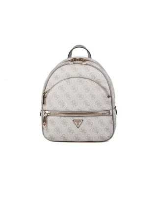 Guess Rucksack Dunkel Taupe Logo