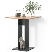 Livinity® Esstisch Regusa, Anthrazit, 65 x 78 cm (1-St)