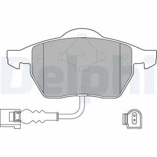 Delphi Bremsbel?ge vorne Audi Seat Skoda VW LP1525