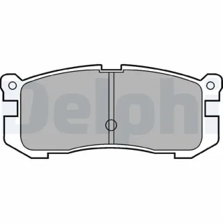 Delphi Bremsbel?ge hinten Ford Probe Mazda 626