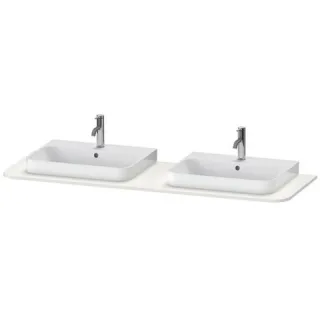 Duravit Happy D.2 Plus Konsole Nordic Weiß Seidenmatt 1600x550x16 mm - HP032HB3939 HP032HB3939