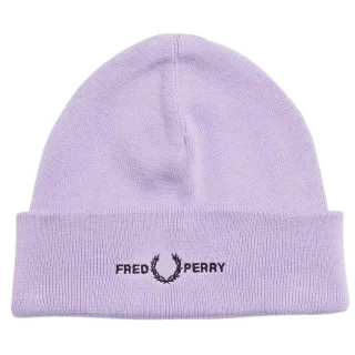 Fred Perry Grafik-Logo-Lila-Lila-Mütze