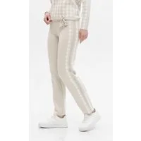Passioni Strickhose mit Hahnentritt-Muster Relaxed Fit