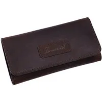 Benthill Tabakbeutel Echt Leder Tabaktasche Premium Tabakbeutel Drehertasche Echtleder, Reißverschlussfach