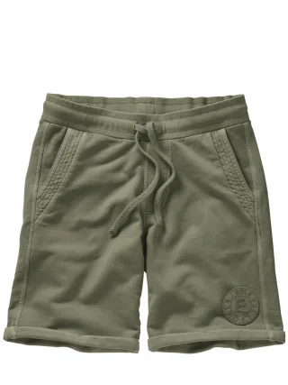 Mey & Edlich Herren Urbexer-Sweatshorts Grün 100 % Baumwolle