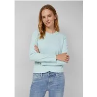 s.Oliver Longpullover Strickpullover Strickpullover aus Viskosemix