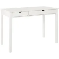 Home affaire Schreibtisch Gava, massives Kiefernholz, für das home office, Breite 100/120/140 cm