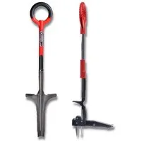 Root Slayer® Unkrautstecher Radius Garden Weeder & Tiefenwurzeler, (Spar Set, 2-tlg), Unkrautentferner mit Stiel und Unkrautvernichter Wurzelspaten
