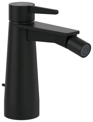 Villeroy & Boch Einhebel-Bidetarmatur Conum 49x154x147mm Matt Black TVB127001000K5
