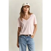 Gant T-Shirt REGULAR WASHED SHIELD V-NECK Regular fit mit V-Ausschnitt