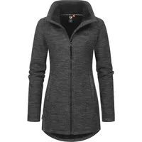 Ragwear Strickjacke Miram Melange Kuschelige Übergangsjacke in Strick-Optik