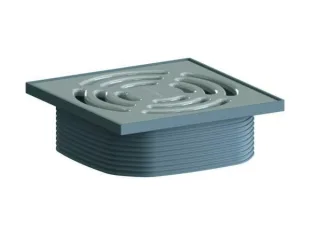 Dallmer Aufsatz DallDrain Pure, weiß, 120 x 120 mm, 518309 518309
