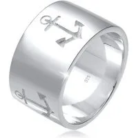 Elli Fingerring Anker Bandring 925 Silber