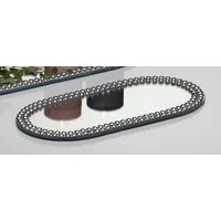 Sandra Rich Kerzentablett GLORY - mirror plate - oval