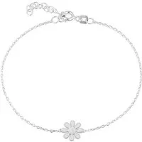 Einzelstück Armband Einzelstück® Armband Daisy mit Gänseblümchen Armkette, mit Zirkonia