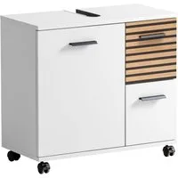 welltime Waschbeckenunterschrank Katta, Waschbeckenunterschrank, Made in Germany, B: 65 cm Solide Verarbeitung - Dieses Produkt ist in Deutschland gefertigt