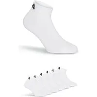 Fila Kurzsocken UNISEX INVISIBLE PLAIN SOCKS (6-Paar, 6 Paar) Baumwollmischung, Rippenbündchen, flache Zehennaht