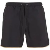 URBAN CLASSICS Badeshorts Urban Classics Retro Look Swim Shorts