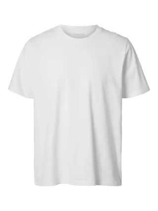 SELECTED MEN - SLMASPEN SS O-NECK TEE NOOS Bright White - Gr. - L