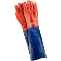 Reis Arbeitshandschuhe Reis Rpcv60 - Fish Schutzhandschuhe, Rot-Blau, 10 (60cm)