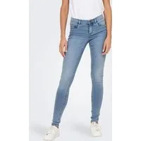 ONLY Skinny-fit-Jeans ONLRAIN LIFE REG SKINNY DNM mit Gürtelschlaufen