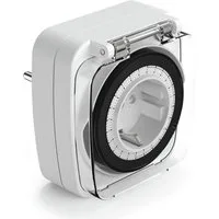ANSMANN AG Funksteckdose Outdoor Zeitschaltuhr AES7, 24-Stunden-Timer max. 16A / 3680W