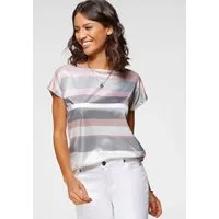 Laura Scott Shirtbluse in modischem Streifen-Design