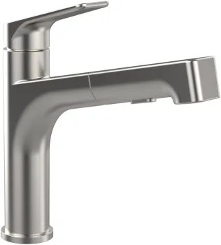 Villeroy & Boch Küchenarmatur Junis Sky Shower 225x650mm aus Edelstahl Edelstahl massiv, 928200LC 928200LC