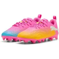 PUMA FUTURE 9 PLAY FG/AG JR Fußballschuh mit Nockensohle für Rasen- und Kunstrasenplätze, mit Schnürung