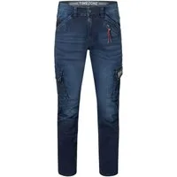 TIMEZONE Regular-fit-Jeans Jeans Regular Fit Slim Legs Medium Waist für Herren Recyceltes Material, Baumwolle nachhaltig unifarben casual-Style