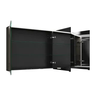 Burgbad Spiegelschrank Eqio 800x1400x170 Grau Hochglanz, SPGT140LF2010 SPGT140LF2010