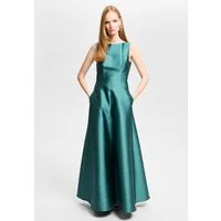 SWING Abendkleid - Robenartiges Abendkleid mit Eingrifftaschen Figurbetonte Passform in A-Linie