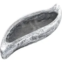 Stone and Style Pflanzschale Frostfeste Pflanzschale Welle mittel