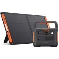 Jackery Stromerzeuger 1000 v2 Tragbare Powerstation,1070Wh LiFePO4 Solargenerator, 3 in kW, mit 100W Solarpanel, Solargenerator für Outdoor
