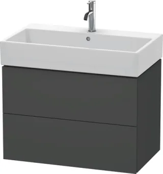 Duravit L-Cube Waschtischunterbau wandhängend Graphit Matt 784x459x544 mm - LC627704949 LC627704949