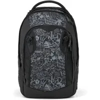 Satch Schulranzen Schulrucksack MATCH PLUS Street Ink (1 Stück), Schulranzen, ergonomisch, 30 + 5 Liter, 4 Fächer