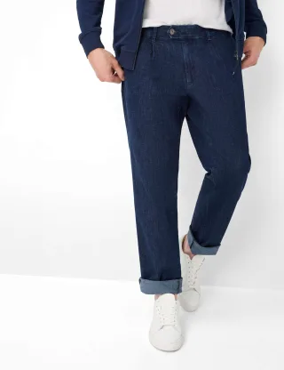 Eurex by Brax Herren Chino Style LUIS BLUE, denim blau, Gr. 30U