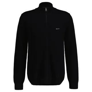 Gant Cotton Pique Half Zip Strickjacke