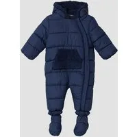 s.Oliver Winterjacke Overall Unisex Wattierter Overall mit Kapuze